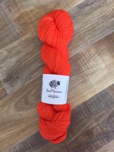 Load image into Gallery viewer, Superwash Merino Nylon Titanium Sock Yarn, 100g/3.5oz, Semi Solid, Magma