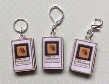 Load image into Gallery viewer, Miniature Book Charm Stitch Marker, Anne of Green Gables, Lucy Maud Montgomery inspired