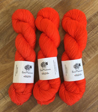 Load image into Gallery viewer, Superwash Bluefaced Leicester Nylon Ultimate Sock Yarn, 100g/3.5oz, Magma