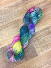 Load image into Gallery viewer, Superwash Merino Nylon Titanium Sock Yarn, 100g/3.5oz, Highway Unicorn