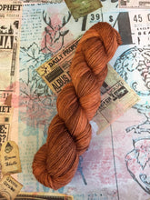 Load image into Gallery viewer, Superwash Merino Nylon Titanium Sock Yarn, 100g/3.5oz, Ginger Beer