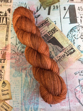 Load image into Gallery viewer, Superwash Merino Nylon Titanium Sock Yarn, 100g/3.5oz, Ginger Beer