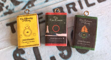 Load image into Gallery viewer, PRE-ORDER The Lord of the Rings Miniature Book Charm, J R R Tolkien