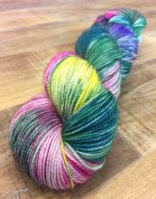 Load image into Gallery viewer, Superwash Merino Nylon Titanium Sock Yarn, 100g/3.5oz, Highway Unicorn