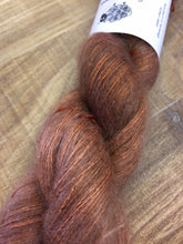 Load image into Gallery viewer, Superwash Kid Mohair Silk Lace Yarn, 50g, 420m, Ginger Beer