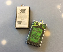 Load image into Gallery viewer, Miniature Book Charm Stitch Marker, Sherlock Holmes, Arthur Conan Doyle inspired
