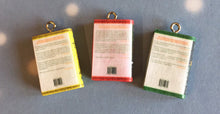 Load image into Gallery viewer, PRE-ORDER The Lord of the Rings Miniature Book Charm, J R R Tolkien