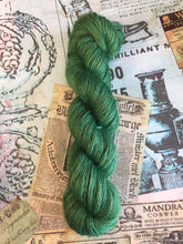 Load image into Gallery viewer, Non Superwash Wensleydale British Wool, DK Light Worsted Yarn, 100g/3.5oz, Glitter and Grease