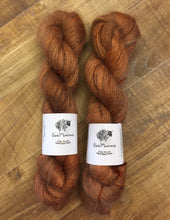 Load image into Gallery viewer, Superwash Kid Mohair Silk Lace Yarn, 50g, 420m, Ginger Beer