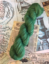 Load image into Gallery viewer, Non Superwash Wensleydale British Wool, DK Light Worsted Yarn, 100g/3.5oz, Glitter and Grease