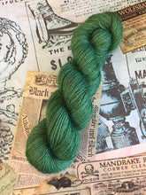 Load image into Gallery viewer, Non Superwash Wensleydale British Wool, 4 Ply Yarn, 100g/3.5oz, Glitter and Grease