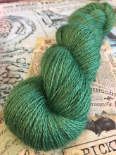 Load image into Gallery viewer, Non Superwash Wensleydale British Wool, 4 Ply Yarn, 100g/3.5oz, Glitter and Grease