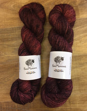 Load image into Gallery viewer, Superwash Merino Sparkle Single Ply Fingering Yarn, 100g/3.5oz, Judas