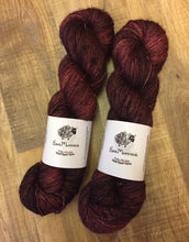 Load image into Gallery viewer, Superwash Merino Sparkle Single Ply Fingering Yarn, 100g/3.5oz, Judas