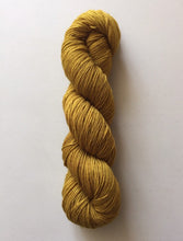 Load image into Gallery viewer, Superwash Bluefaced Leicester Nylon Ultimate Sock Yarn, 100g/3.5oz, Gold Rush