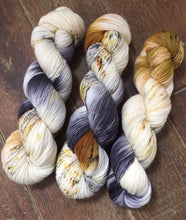 Load image into Gallery viewer, Superwash Bluefaced Leicester Nylon Ultimate Sock Yarn, 100g/3.5oz, Meetings Have Biscuits