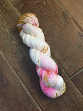 Load image into Gallery viewer, Superwash Bluefaced Leicester Nylon Ultimate Sock Yarn, 100g/3.5oz, Silly Heart