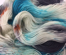 Load image into Gallery viewer, Superwash Bluefaced Leicester Nylon Ultimate Sock Yarn, 100g/3.5oz, Tundra