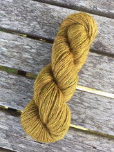 Load image into Gallery viewer, Non Superwash Bluefaced Leicester Gotland DK Light Worsted Yarn, 100g/3.5oz, Gold Rush