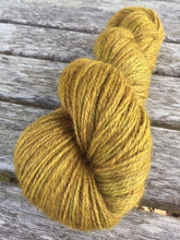 Load image into Gallery viewer, Non Superwash Bluefaced Leicester Gotland DK Light Worsted Yarn, 100g/3.5oz, Gold Rush