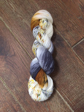 Load image into Gallery viewer, Superwash Bluefaced Leicester Nylon Ultimate Sock Yarn, 100g/3.5oz, Meetings Have Biscuits
