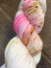 Load image into Gallery viewer, Superwash Bluefaced Leicester Nylon Ultimate Sock Yarn, 100g/3.5oz, Silly Heart