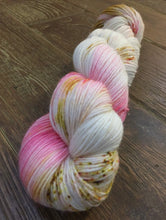 Load image into Gallery viewer, Superwash Bluefaced Leicester Nylon Ultimate Sock Yarn, 100g/3.5oz, Silly Heart