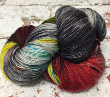 Load image into Gallery viewer, Superwash Merino Nylon Titanium Sock Yarn, 100g/3.5oz, Be Kind