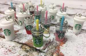 Frappuccino Iced Coffee Progress Keeper Stitch Markers Set