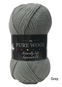 Cygnet Pure Wool Superwash DK, 50g
