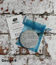 Load image into Gallery viewer, Vintage Knitting and Crochet Pattern Pocket Mirror
