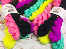 Load image into Gallery viewer, Superwash Merino Nylon DK/Light Worsted Minis, 100g/3.5oz, Acceptable In The 80s