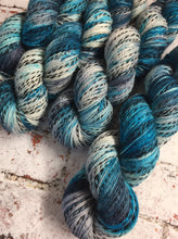 Load image into Gallery viewer, Superwash Zebra 4 Ply Fingering Yarn, 100g/3.5oz, Ship of Fools