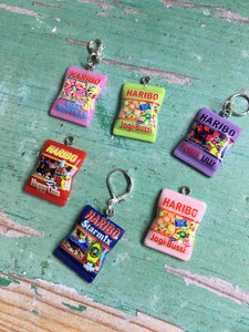 Haribo Candy Charm Progress Keeper Stitch Marker