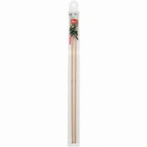 Prym Single Point Straight Bamboo Knitting Needles, 3.0mm-10mm, 33cm