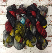Load image into Gallery viewer, Superwash Merino Nylon Titanium Sock Yarn, 100g/3.5oz, Be Kind