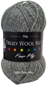 Cygnet Truly Wool Rich 4ply, 50g
