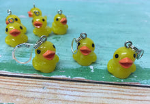 Load image into Gallery viewer, Rubber Duck Progress Keeper Stitch Marker

