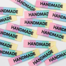 Load image into Gallery viewer, Kylie and the Machine Woven Labels - Rainbow Handmade