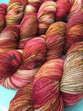 Load image into Gallery viewer, Superwash Silver Sparkle Sock Yarn, 100g/3.5oz, Piano Wire