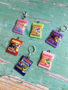 Haribo Candy Charm Progress Keeper Stitch Marker