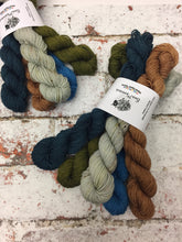 Load image into Gallery viewer, View from Cuilcagh Minis Sock Set, Superwash Bluefaced Leicester, 100g