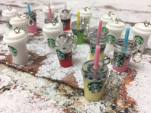 Load image into Gallery viewer, Frappuccino Iced Coffee Progress Keeper Stitch Markers Set