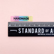 Load image into Gallery viewer, Kylie and the Machine Woven Labels - Rainbow Handmade