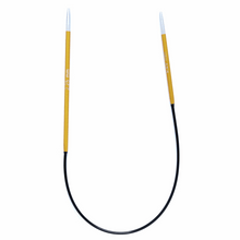 Load image into Gallery viewer, KnitPro Zing Fixed Circular Knitting Needles 25cm, Sizes 2mm - 5mm