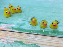 Load image into Gallery viewer, Rubber Duck Progress Keeper Stitch Marker