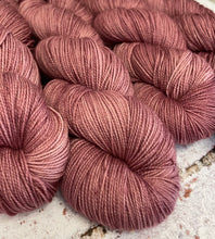 Load image into Gallery viewer, Superwash Merino Nylon Titanium Sock Yarn, 100g/3.5oz, Rosebud