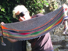 Load image into Gallery viewer, Rainbow Relay Shawl Kit