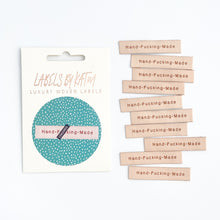 Load image into Gallery viewer, Kylie and the Machine Woven Labels - Hand Fucking Made