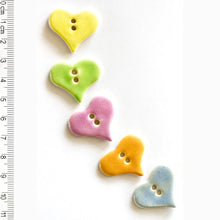 Load image into Gallery viewer, Pastel Hearts Button set